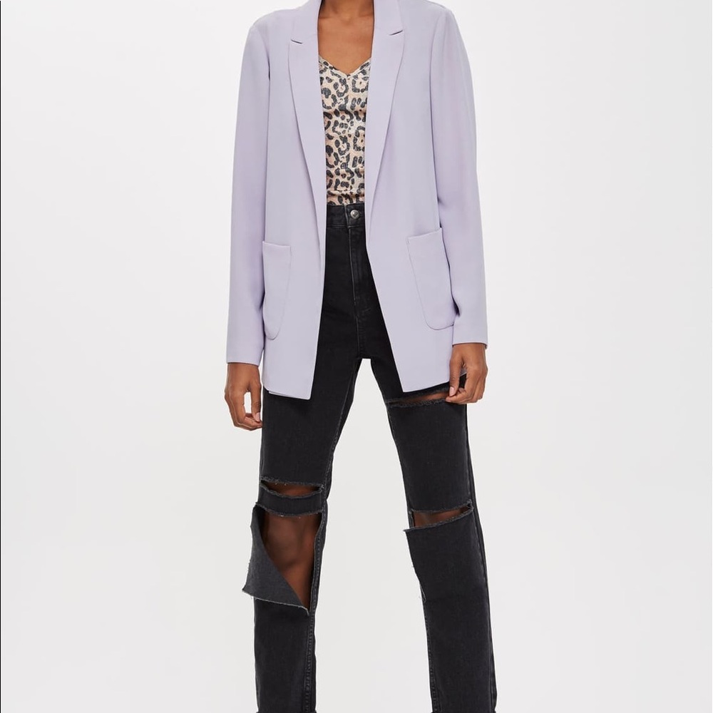 Topshop Chuck On Blazer - Size 6 fits like a 4!